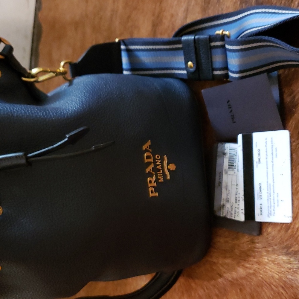 Prada Baltico Dano Bucket bag